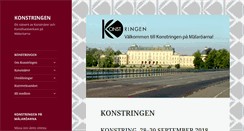 Desktop Screenshot of konstringen.se