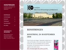 Tablet Screenshot of konstringen.se